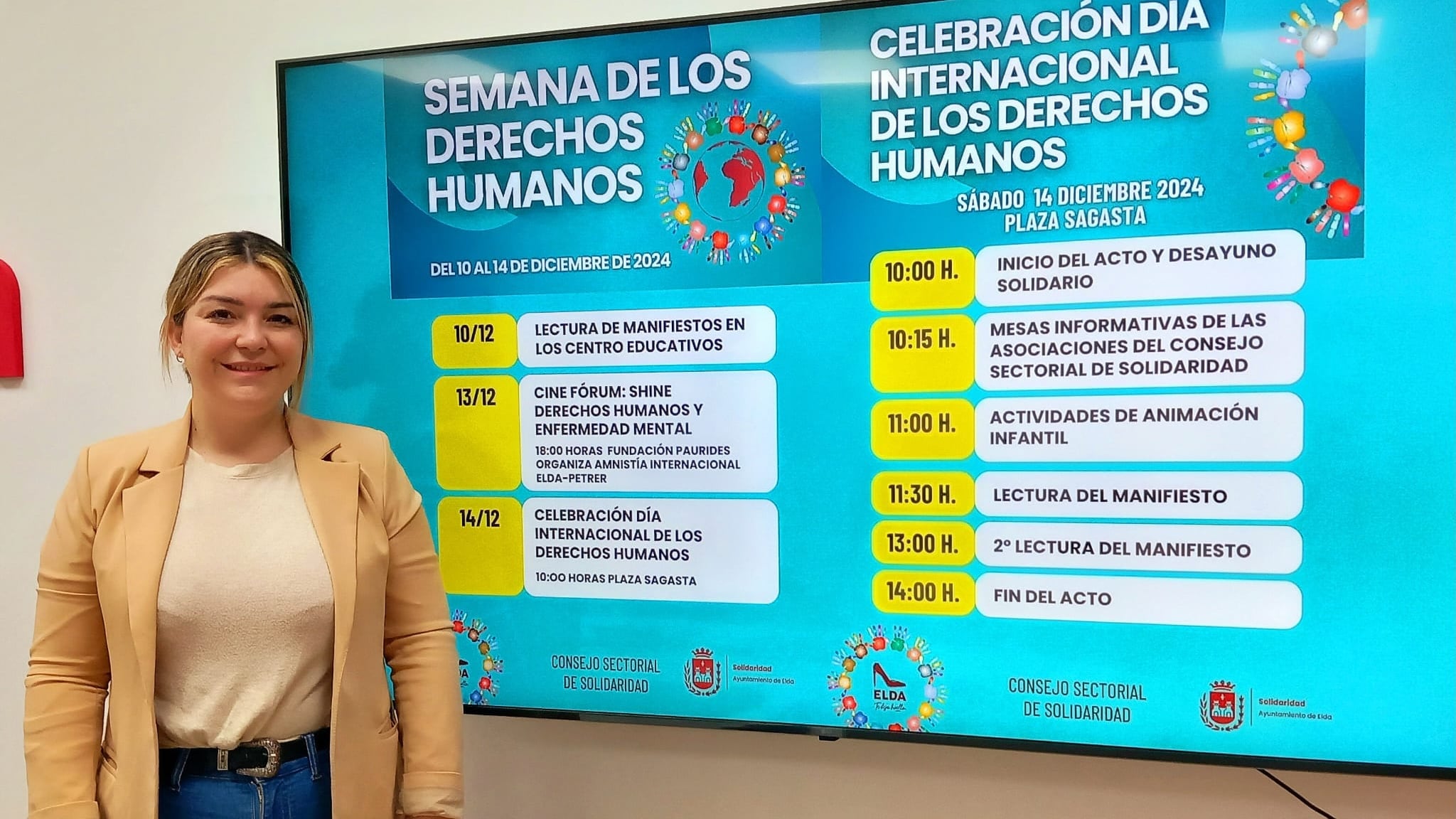 Anabel García, concejala de Solidaridad de Elda