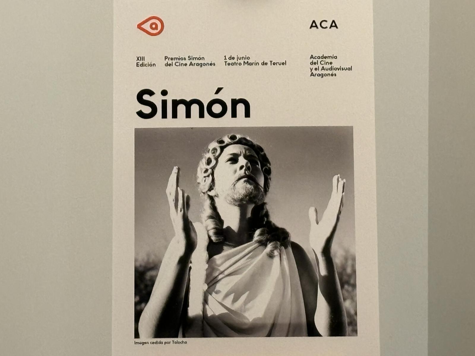 Cartel de la XIII edición de los Premios Simón