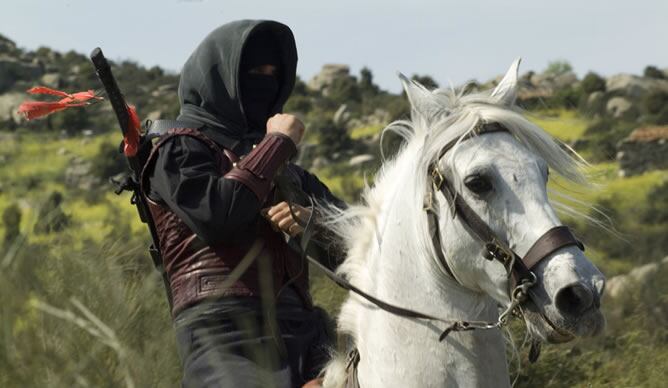 El actor David Janer, protagonista de &#039;Àguila&#039;, en una escena de la serie