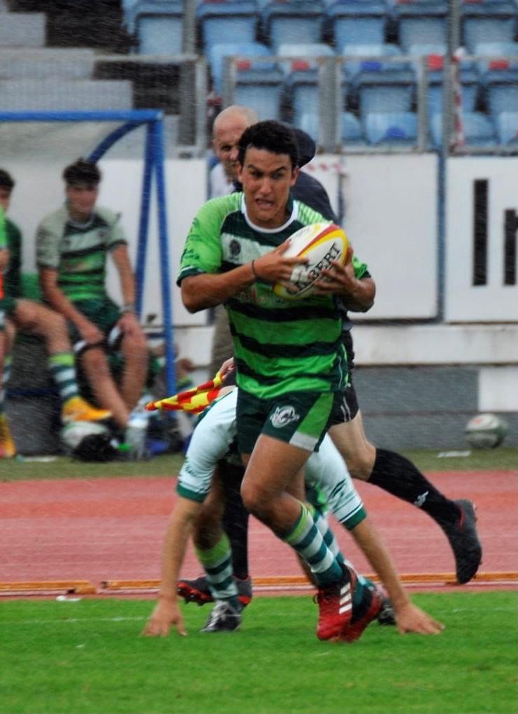 Mario Vallejo durante un partido