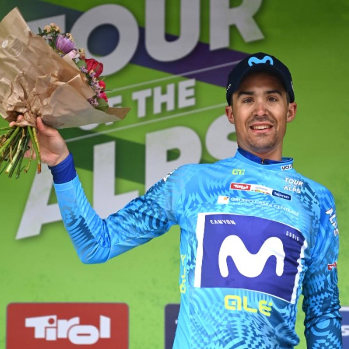 Sergio Samitier regresa del Tour of the Alps con el maillot de la montaña