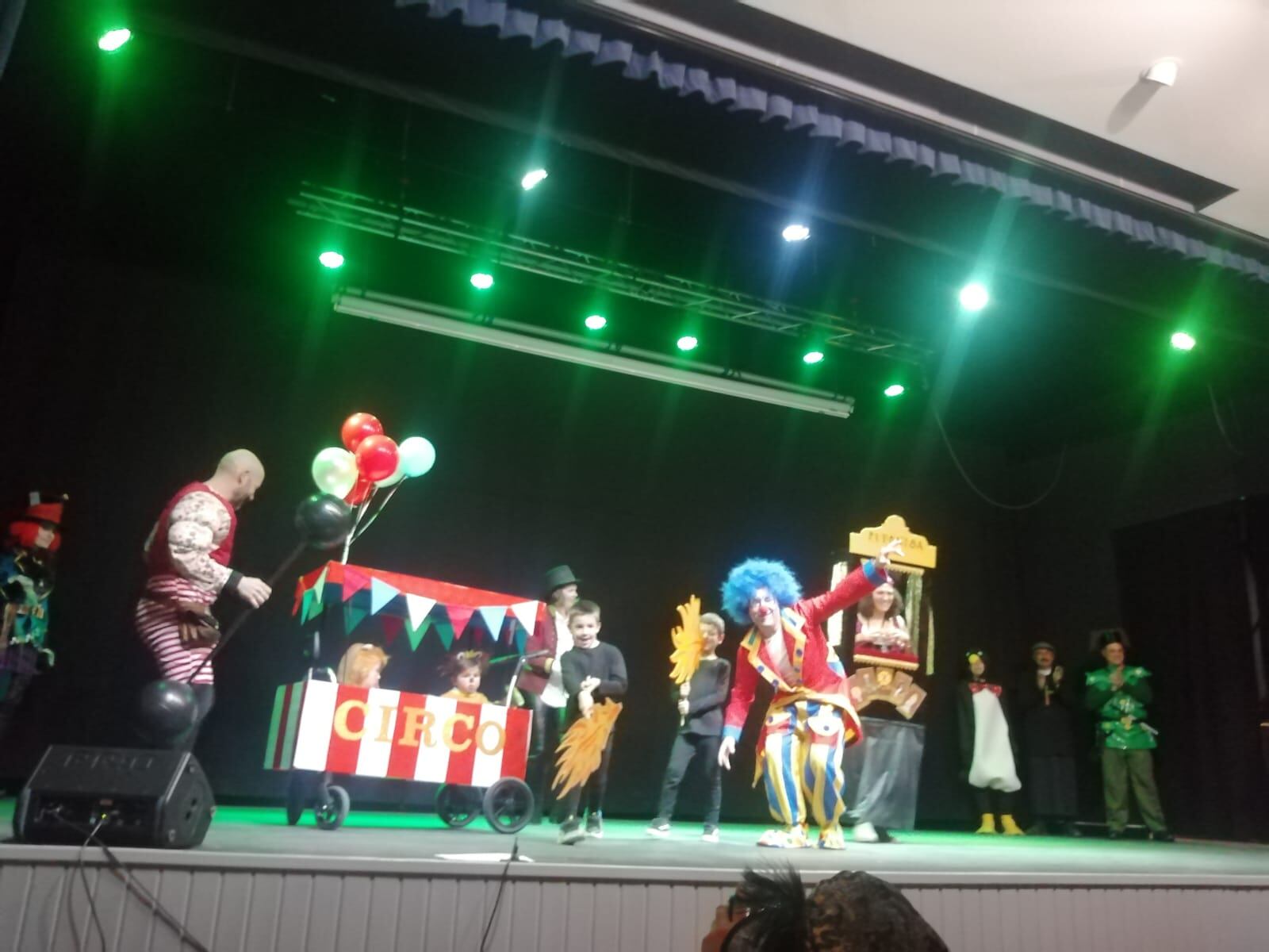 Carnaval en Fresnillo de las Dueñas 2023 El Circo