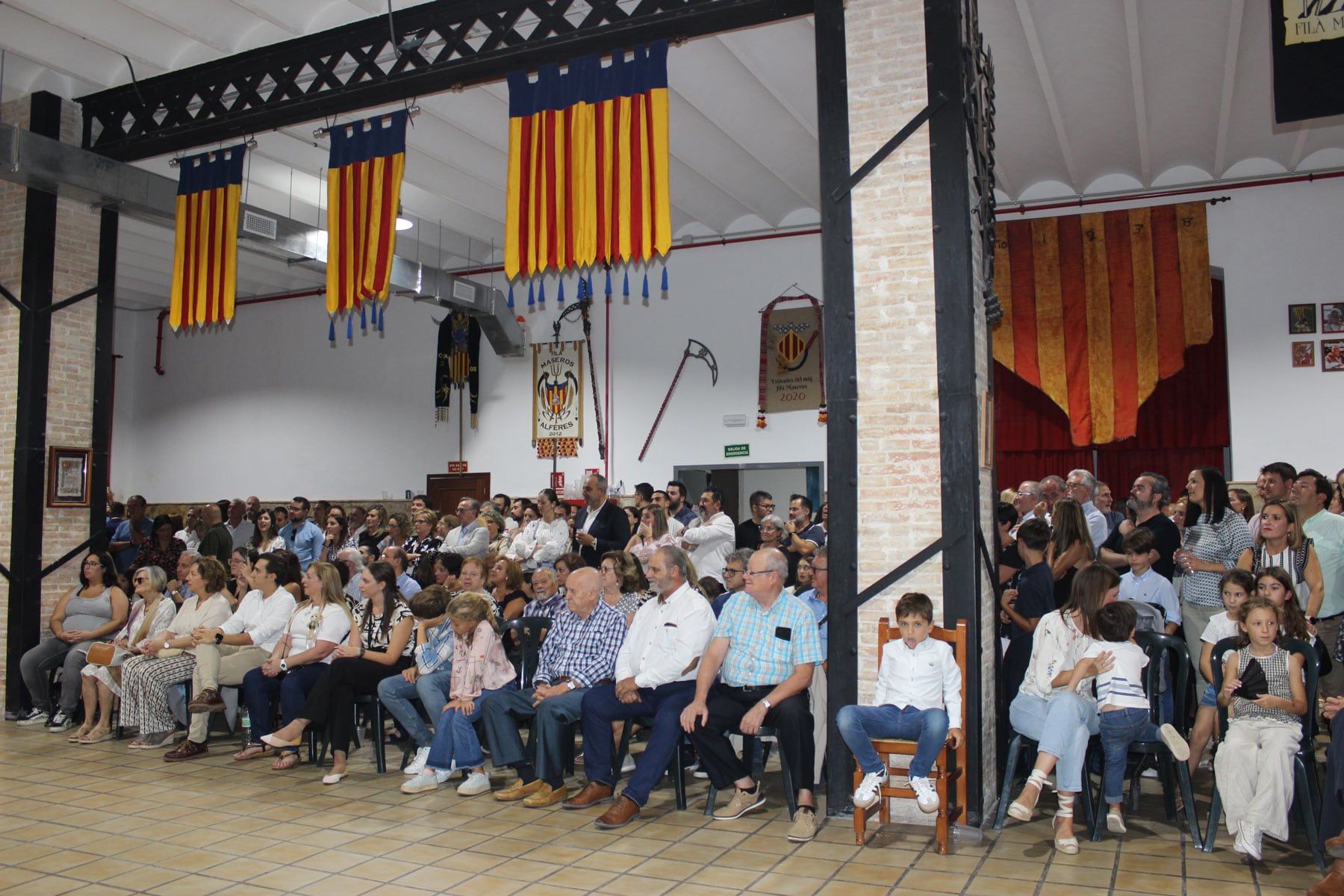 La Filà Labradores se llenó de público para presenciar el concurso de sargento mayor moro