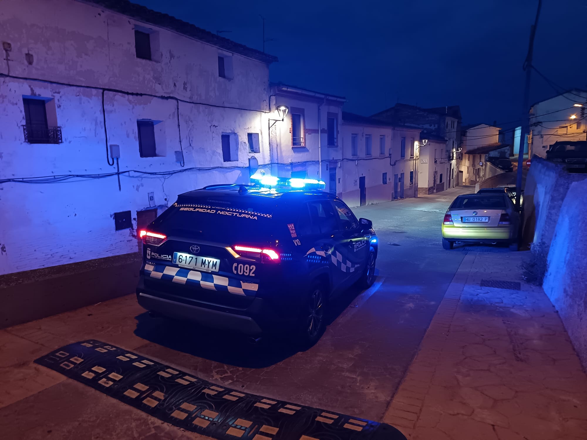 Imagen de archivo de la Policía Local de Ejea