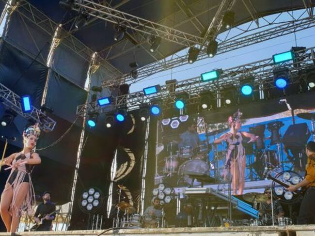 Fuel Fandango en concierto en el 'Bull Festival' de Granada