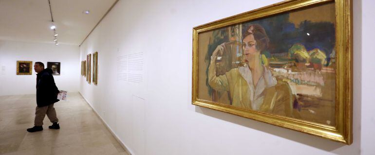 Imagen de la exposición de Joaquín Sorolla