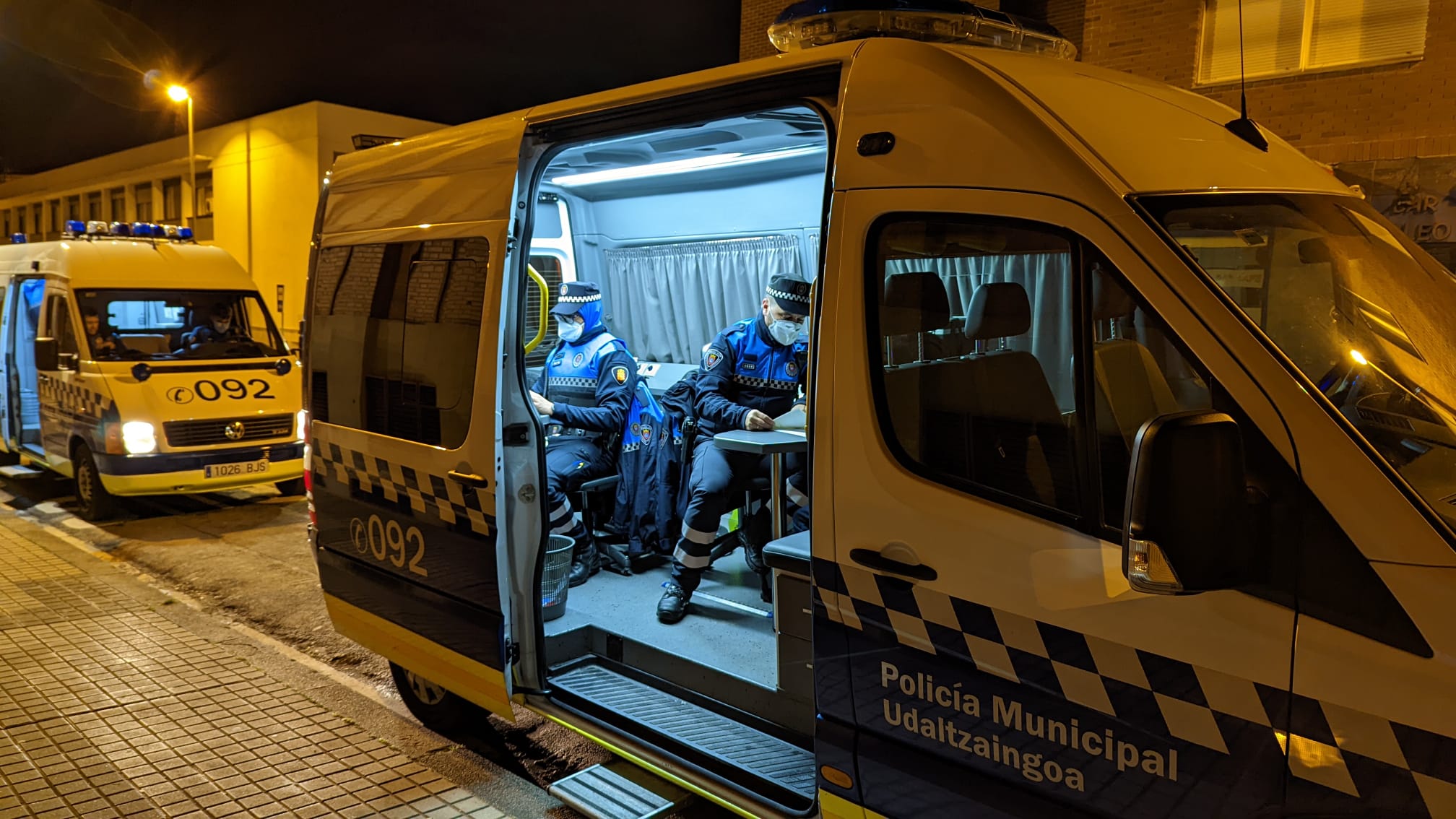 Multados por dar positivo en la prueba de etilometría mientras conducían bicicletas alquiladas en Pamplona