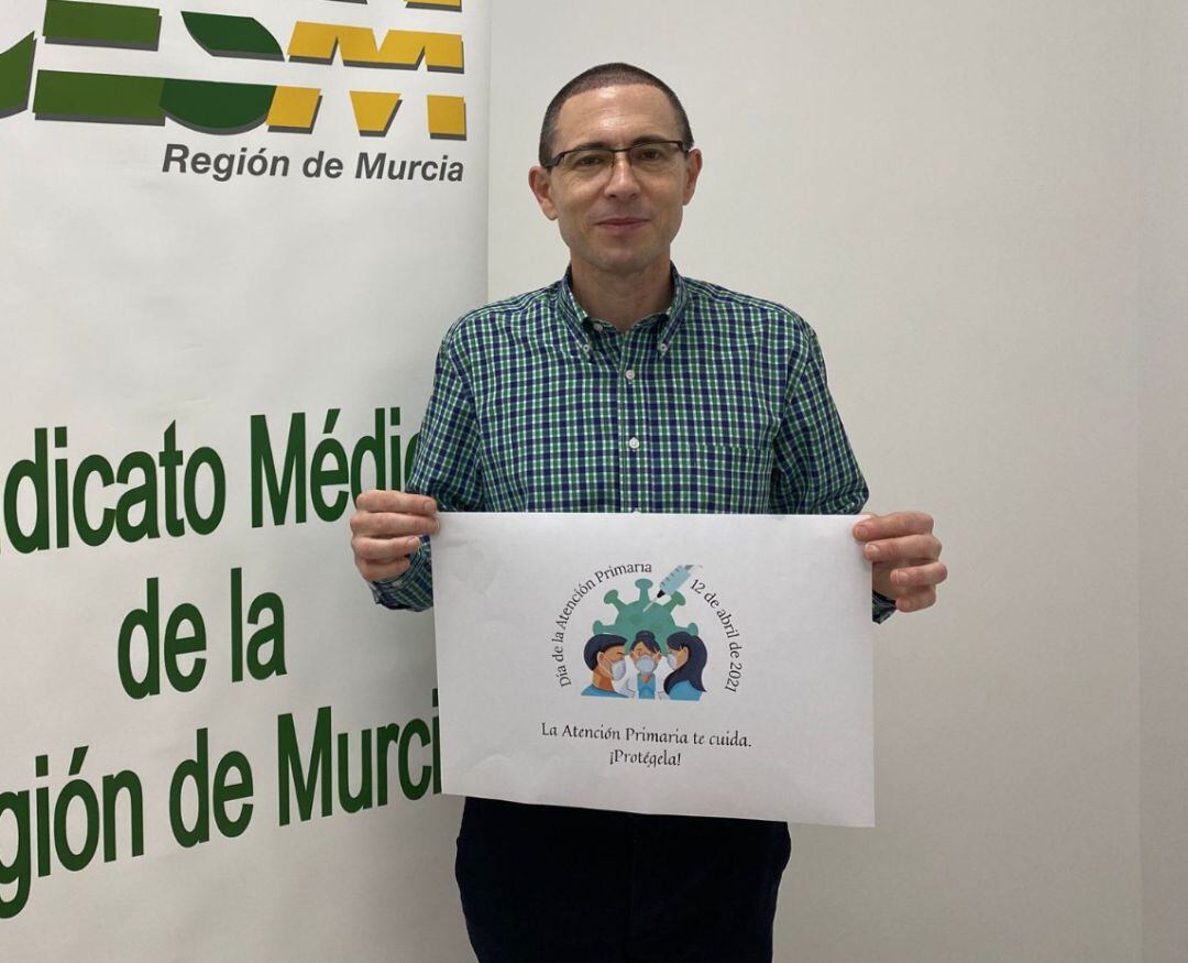 Mariano Leal, presidente del Foro de Médicos de Atención Primaria de la Región de Murcia