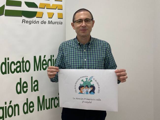 Mariano Leal, presidente del Foro de Médicos de Atención Primaria de la Región de Murcia