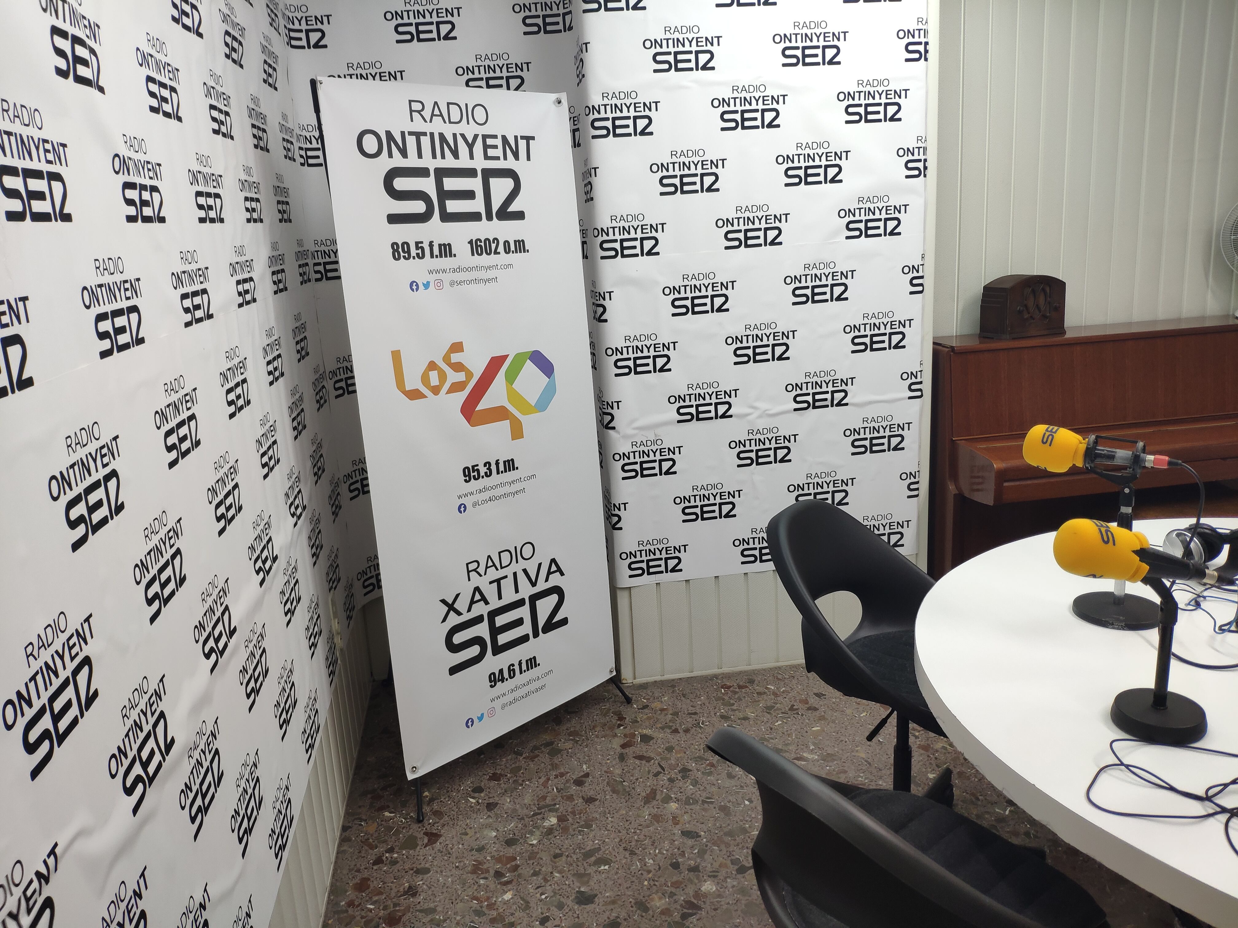 Foto recurs de l'estudi de Ràdio Ontinyent