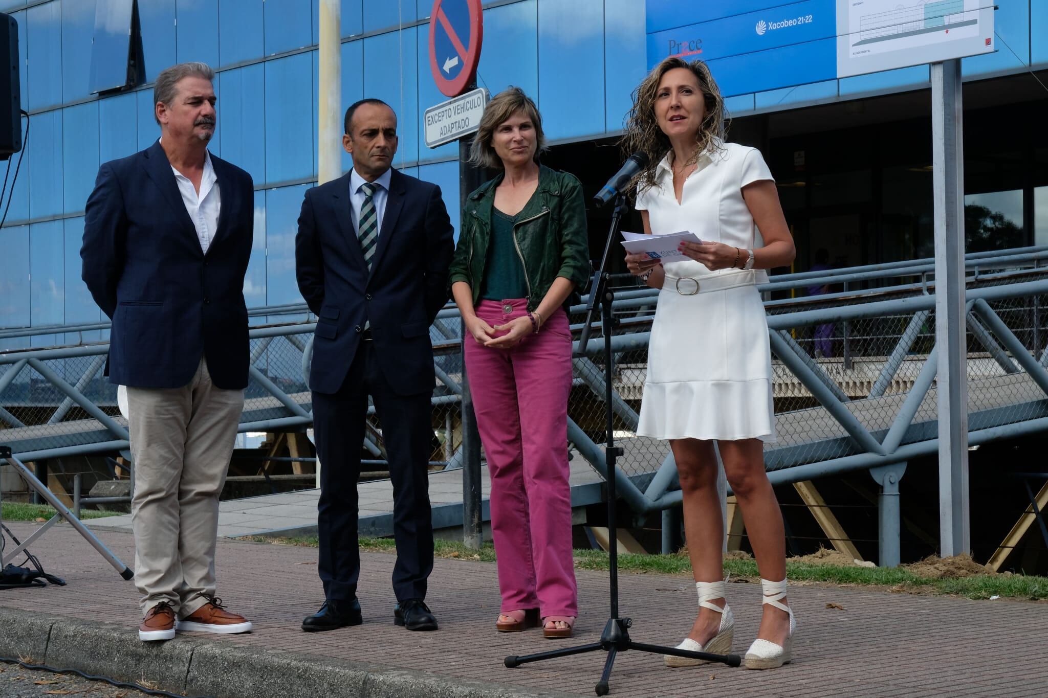 Presentación del inicio de las obras