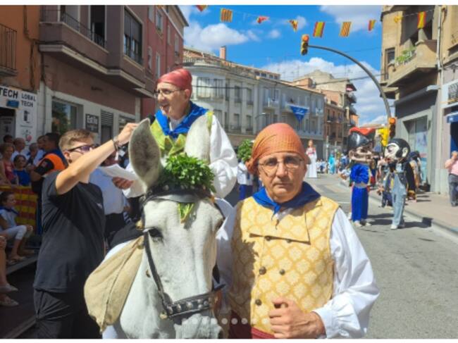 Felipe Salinas, pregonero fiestas de Barbastro.