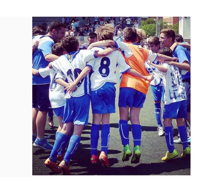 Imatge d'un dels equips formatius del C.E. Europa