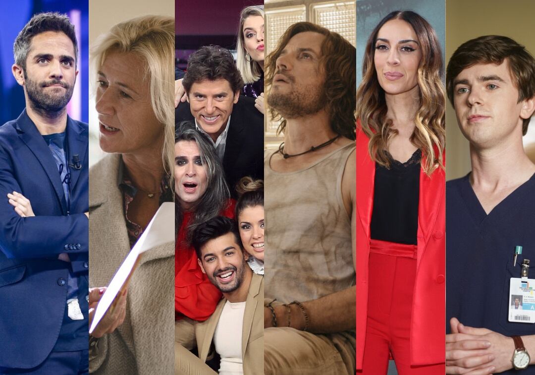 Las principales ofertas de La 1, Antena 3 y Telecinco