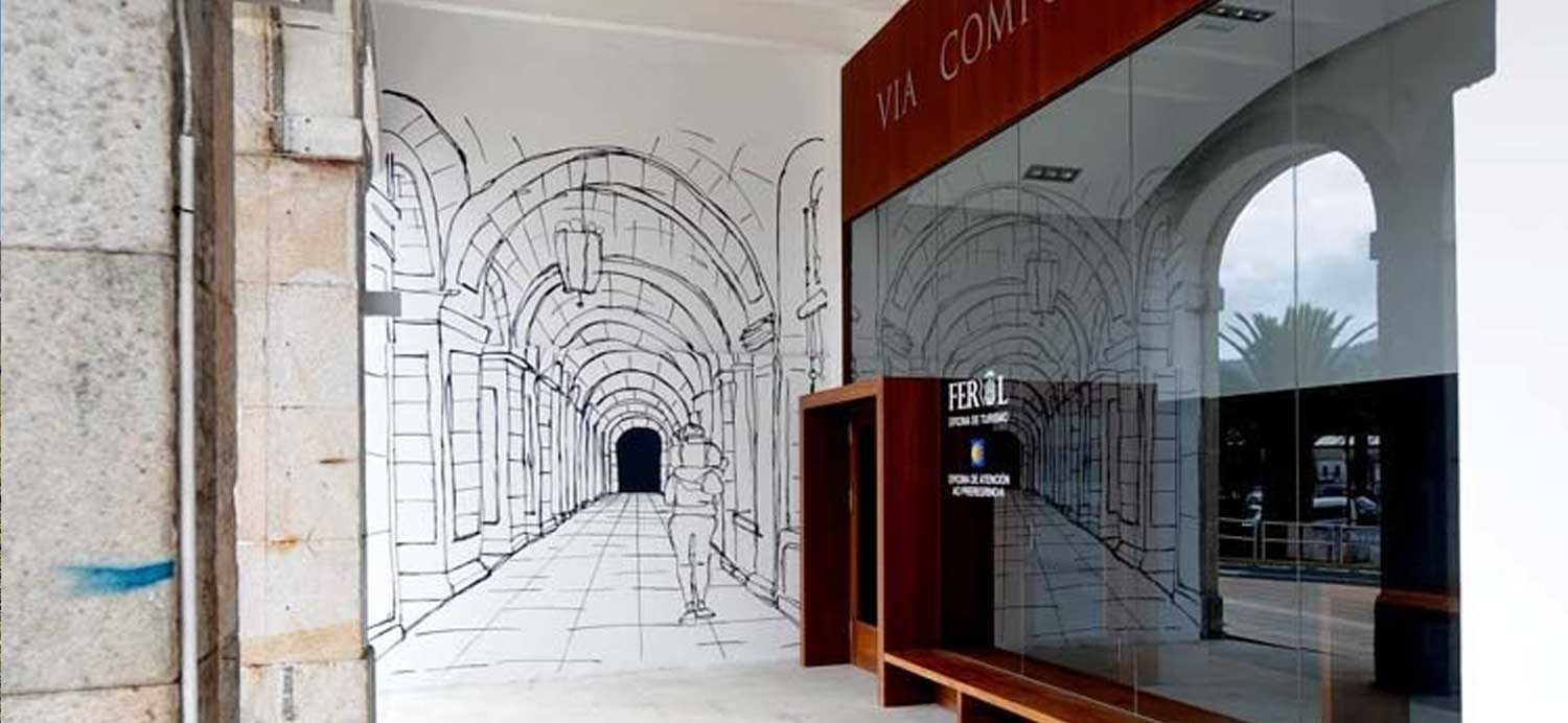 Oficina del peregrino en Ferrol