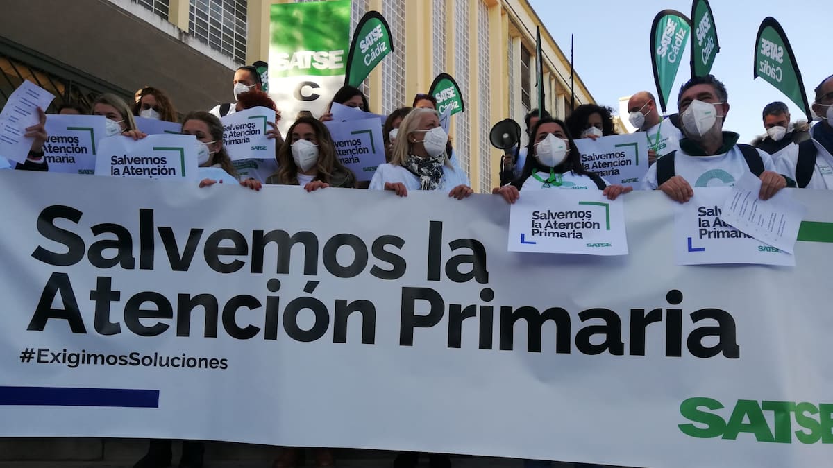 Satse se moviliza para pedir la retirada de la orden que "privatiza" la atención primaria en Andalucía