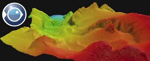 El cono volcánico de la isla de El Hierro visto desde el sur