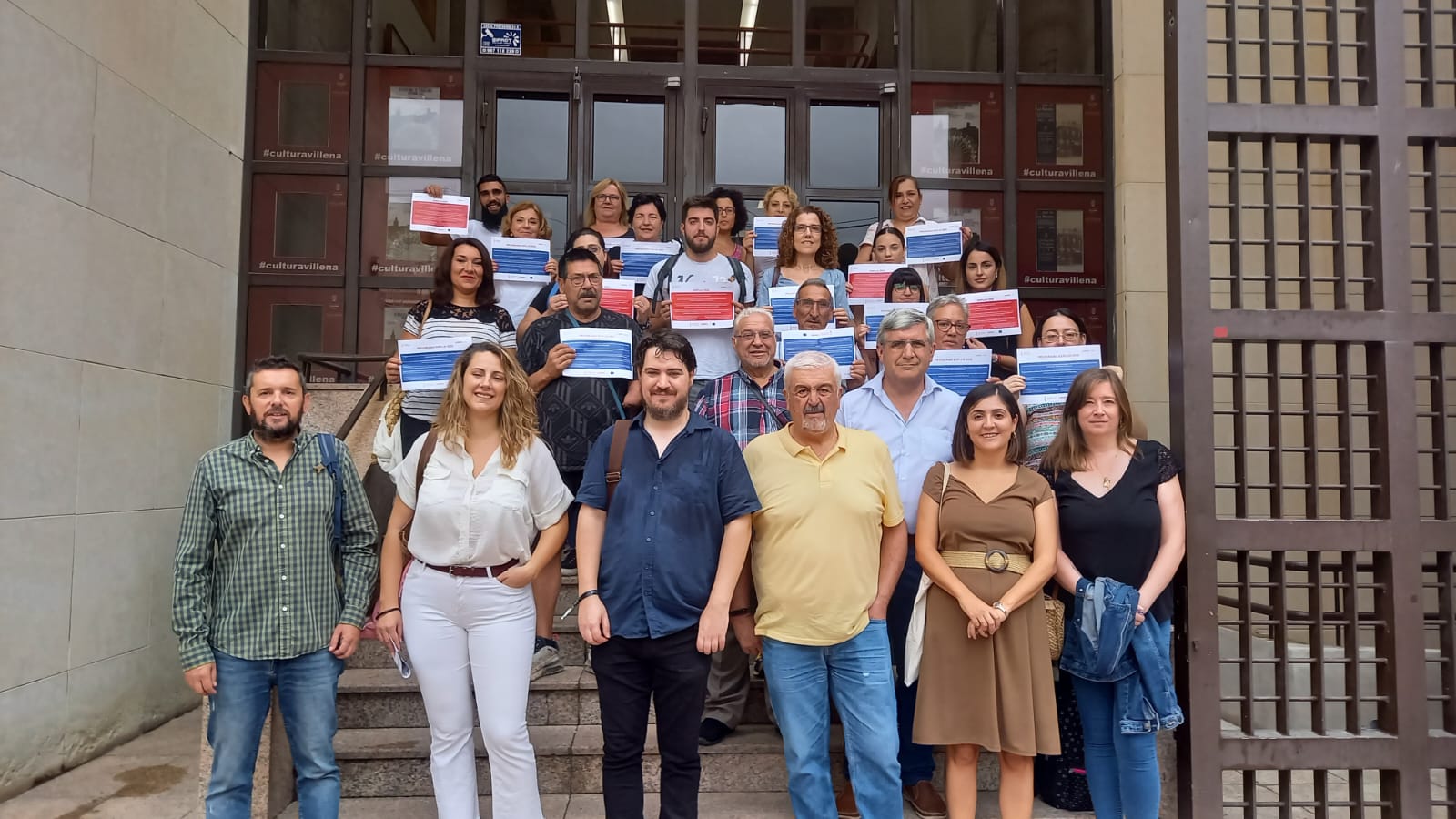 Personal contratado junto a los ediles