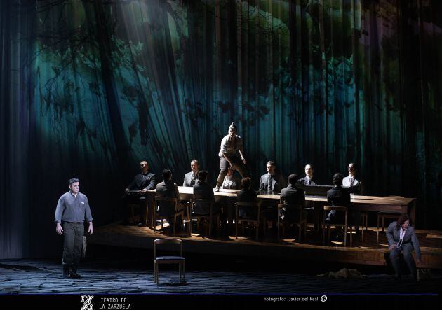 Imagen de una representación de "Maruxa" en el Teatro Real de Madrid