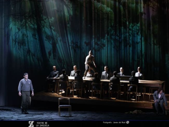 Imagen de una representación de "Maruxa" en el Teatro Real de Madrid