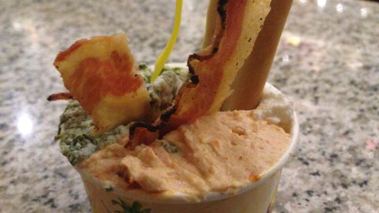 Les cremes de La Ma La Vita i la meravellosa galta de porc al forn.