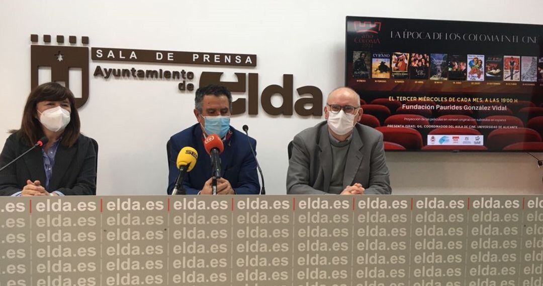 Presentación en Elda del ciclo de cine sobre Los Coloma en Elda