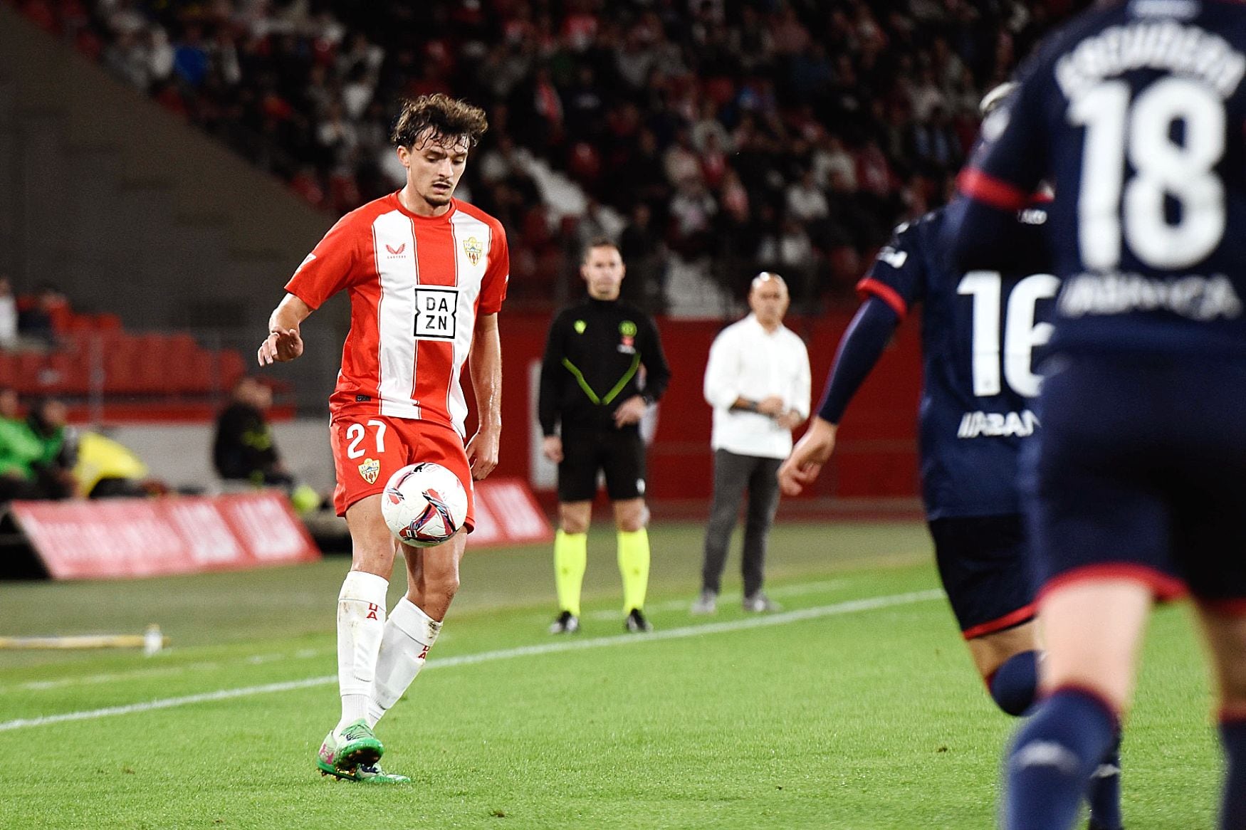 Gui Guedes firmó un gran partido en su primera titularidad en LaLiga.