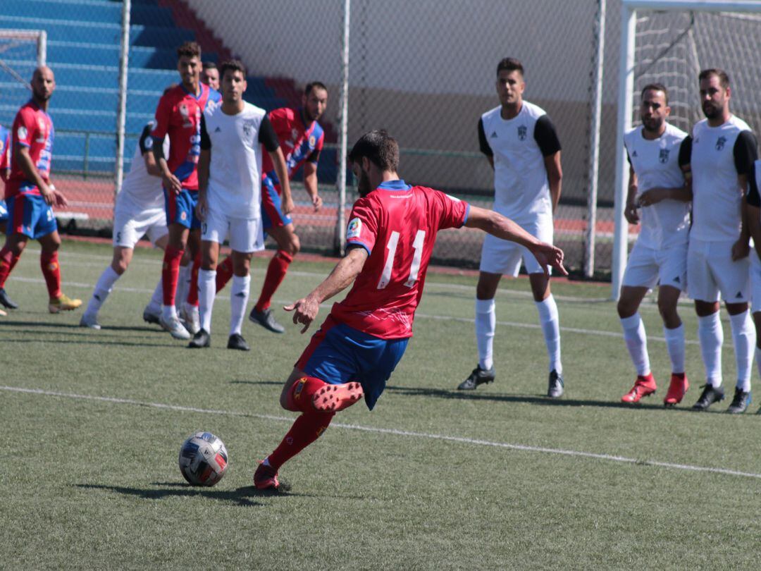 Imagen de archivo de un partido de la UD Lanzarote en la Ciudad Deportiva.