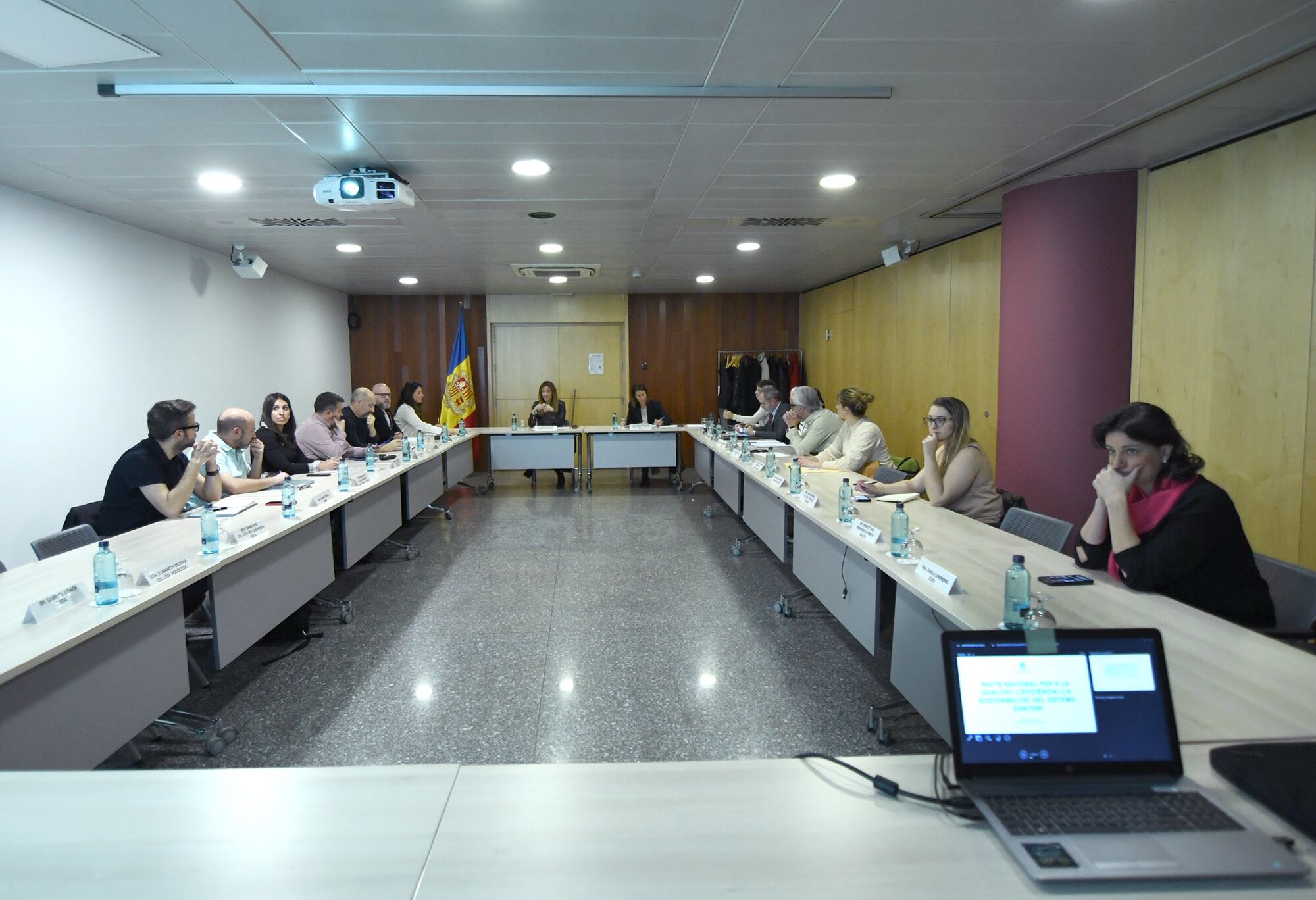 La ministra de Salut, Helena Mas, ha presidit les due spriemres reunions de treball del Pacte Nacional de Salut