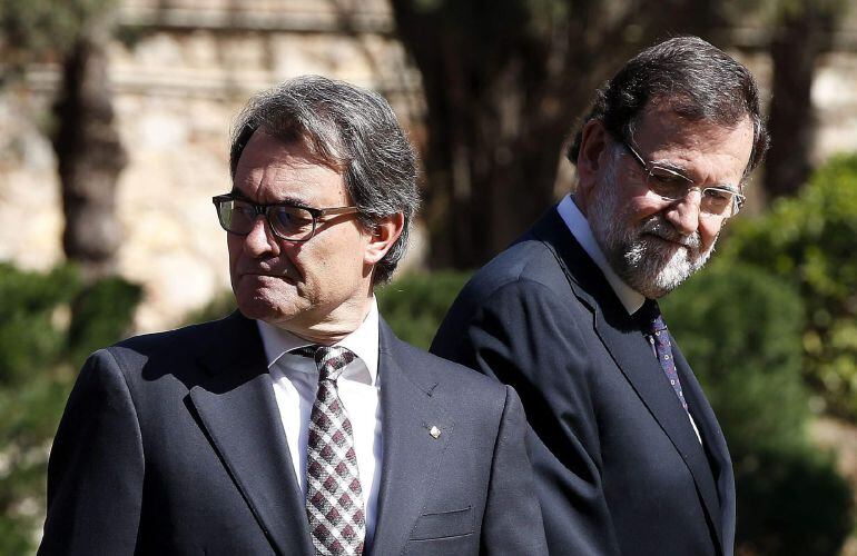 Artur Mas y Mariano Rajoy, en una fotografía de archivo.