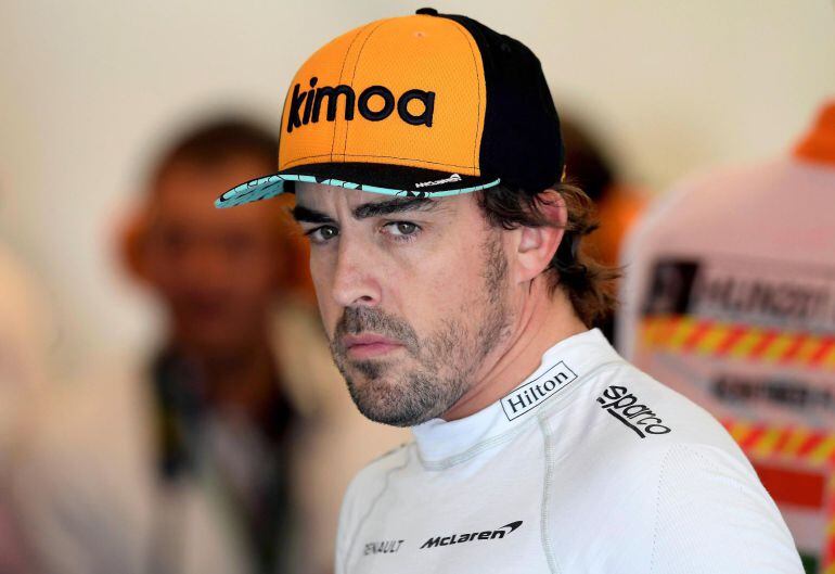 Fernando Alonso, en un Gran Premio