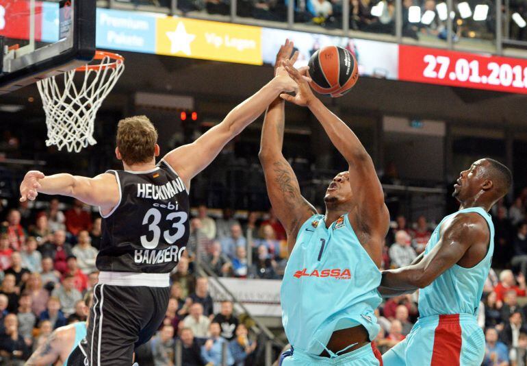 Patrick Heckmann y Kevin Seraphin.