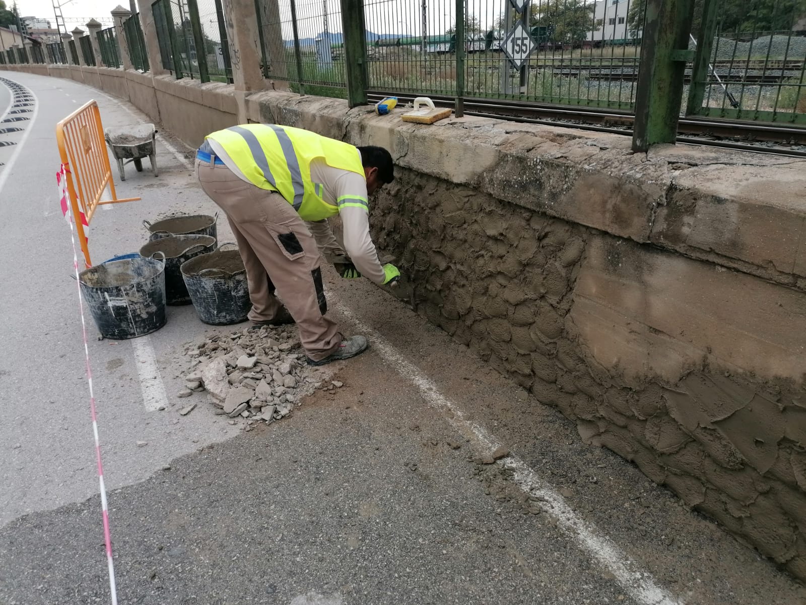 Muro de la calle Pintor Juan Gris