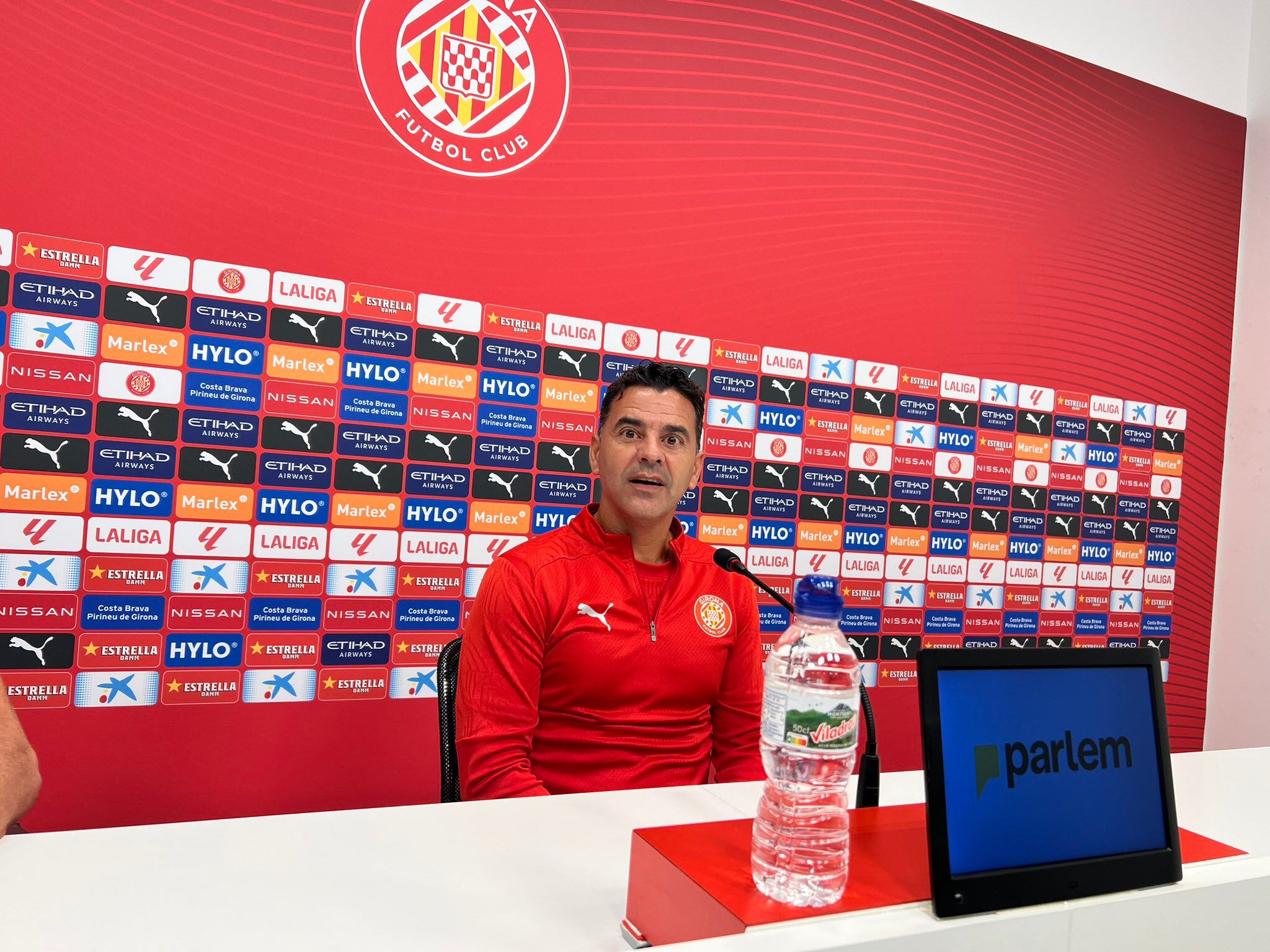 Míchel Sánchez, a la prèvia del Girona - Real Societat.