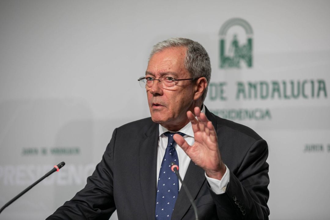 Rueda de prensa posterior a la reunión semanal del Consejo de Gobierno de la Junta de Andalucía 
 