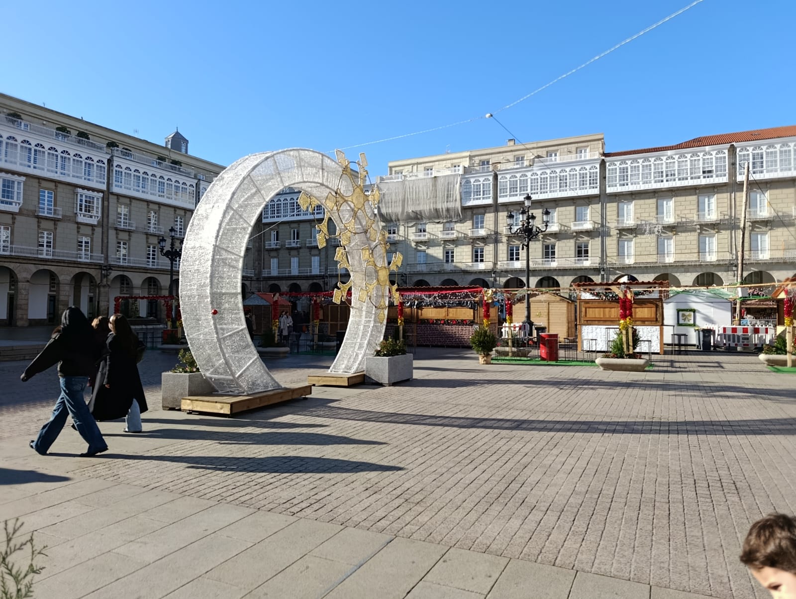 Mercadillo navideño de A Coruña