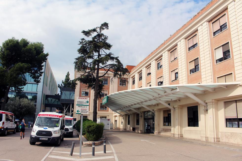 Vista de las urgencias del Hospital General de València en una imagen de archivo.