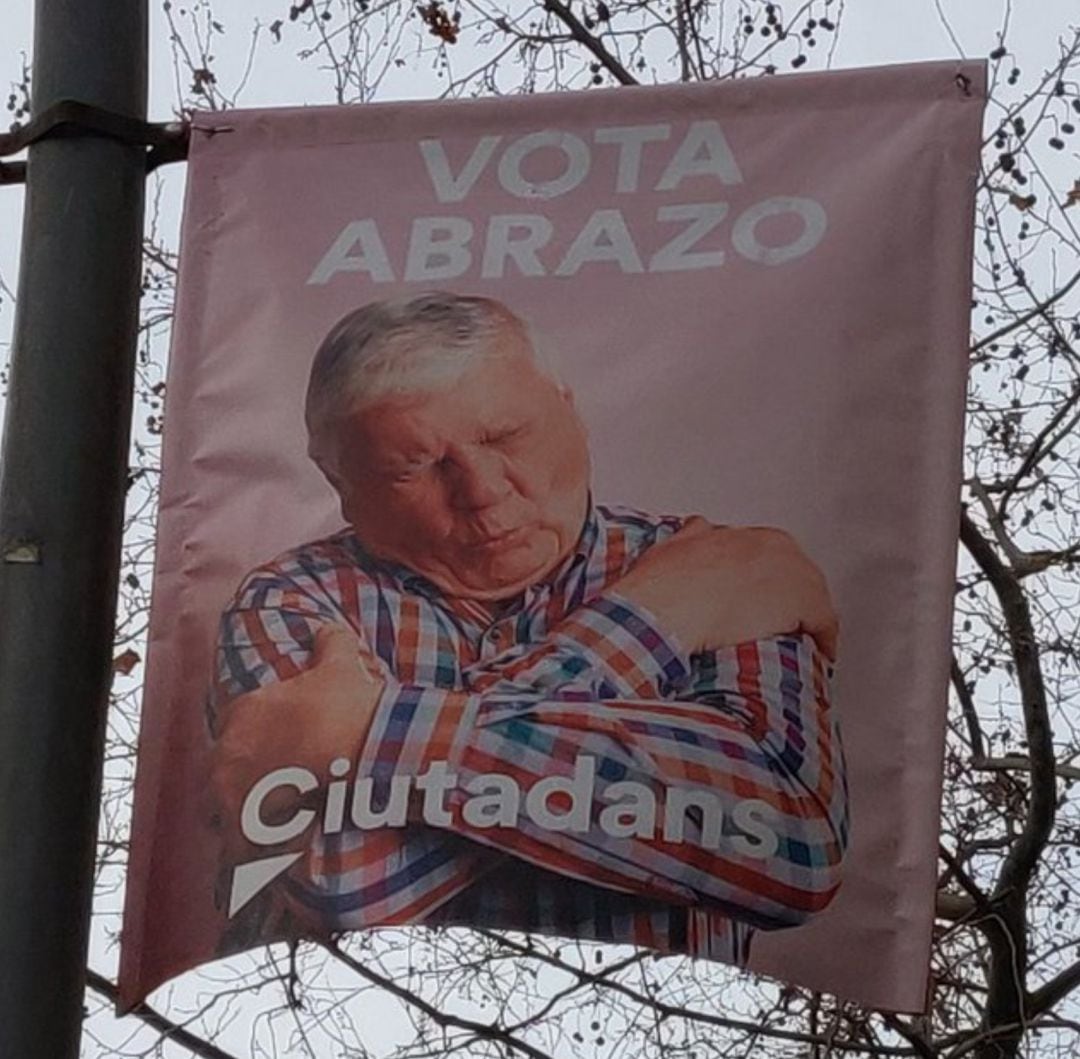 Los carteles de campaña de Ciudadanos en las elecciones catalanas se convierten en memes y desatan el humor.