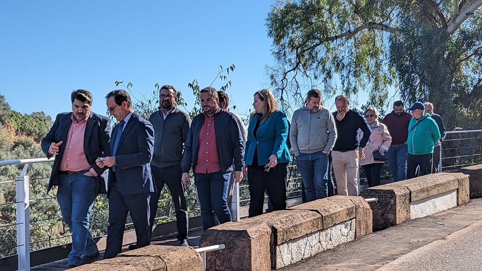 Inauguración de la Pasarela de acceso al Balneario de Marmolejo.