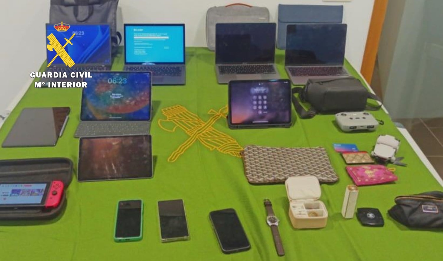 Objetos robados en autocaravanas estacionadas en áreas de descanso de la AP1 en Burgos