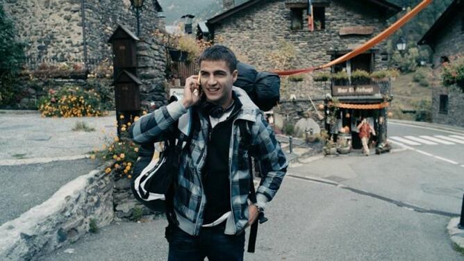 Maxi Iglesias en una escena de la película