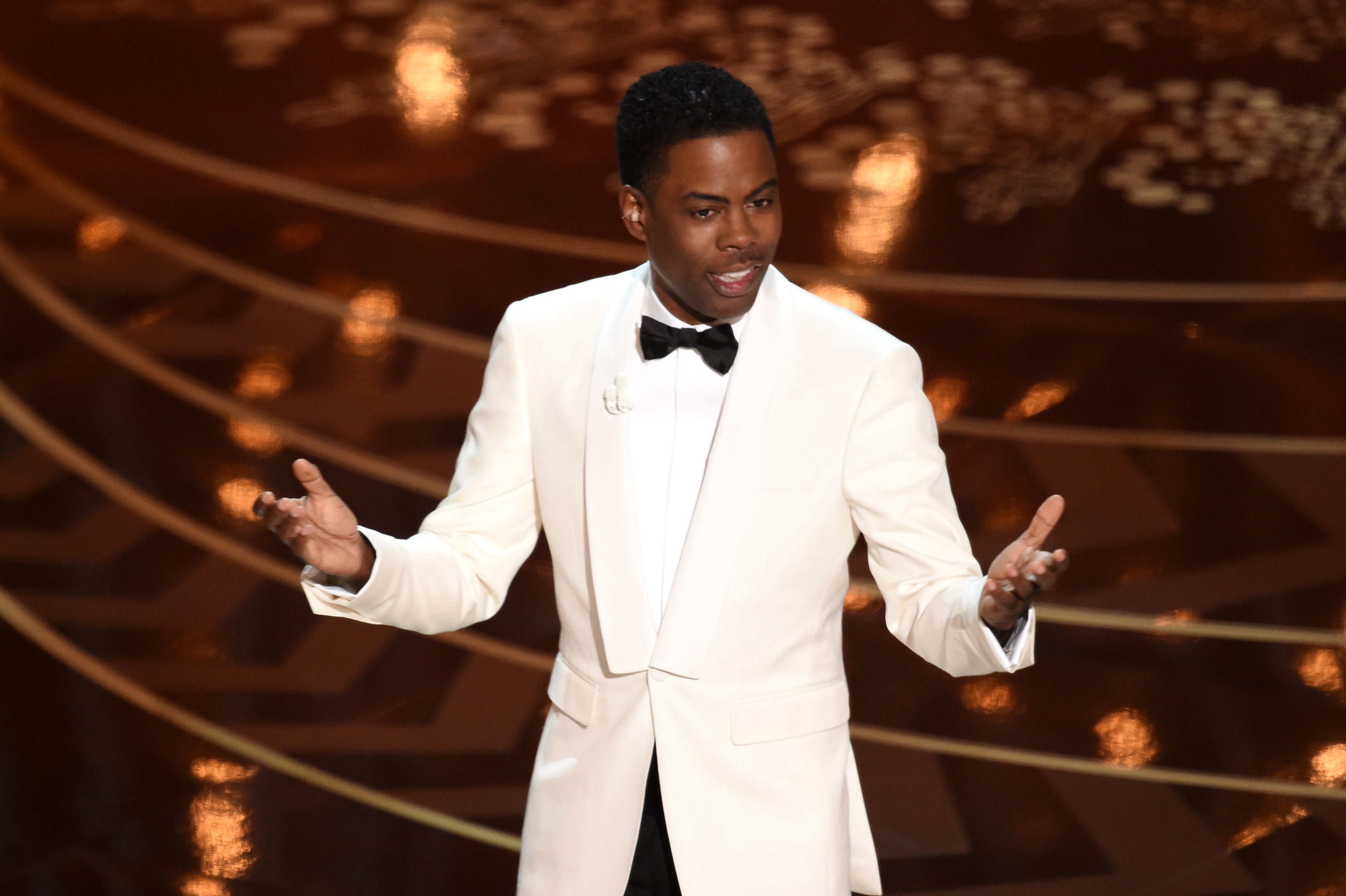 Chris Rock en la 88ª edición de los Premios Oscar.