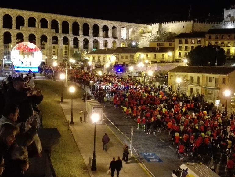 Salida de la Carrera fin de año Ciudad de Segovia (imagen de archivo)