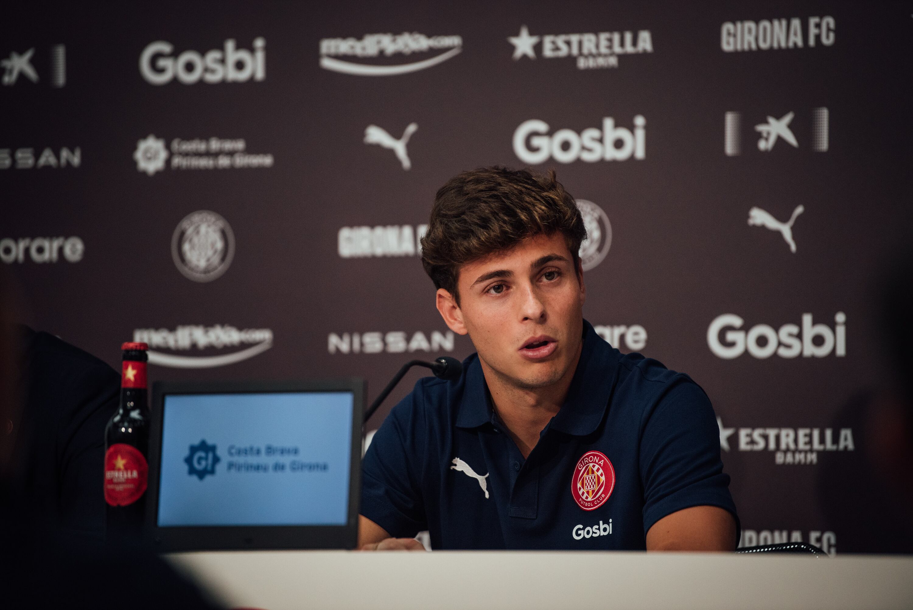 Rodrigo Riquelme presentat a Montilivi