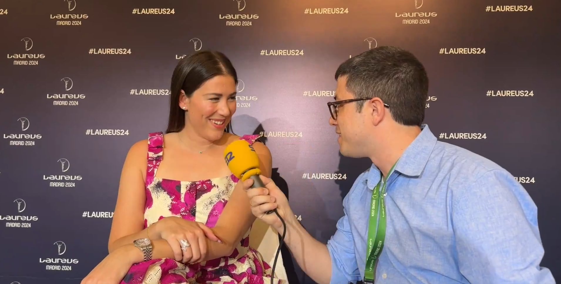 Álvaro Benito charla con Garbiñe Muguruza tras anunciar su &#039;adiós&#039;