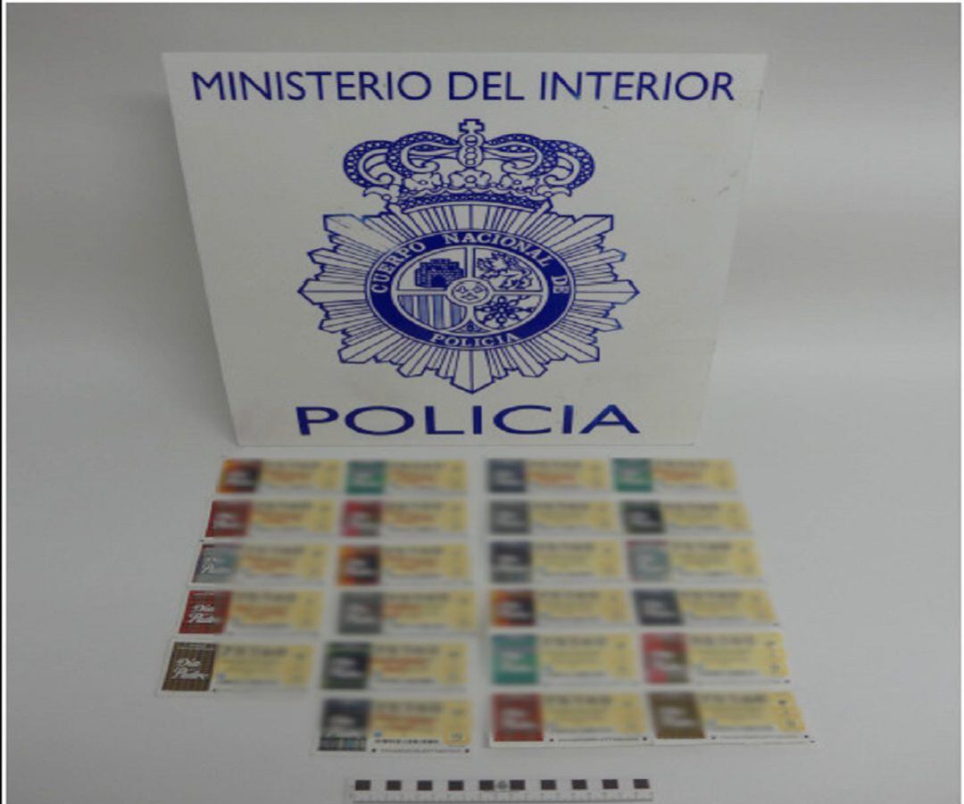 Billetes intervenidos