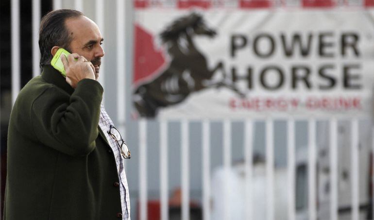 El exalcalde de Majadahonda Guillermo Ortega, a su llegada esta mañana a la sede de la Audiencia Nacional de San Fernando de Henares donde hoy se reanuda el macrojuicio del caso Gürtel 