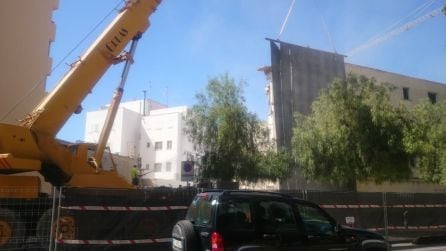 Los trabajos de demolición se llevarán a cabo en dos días