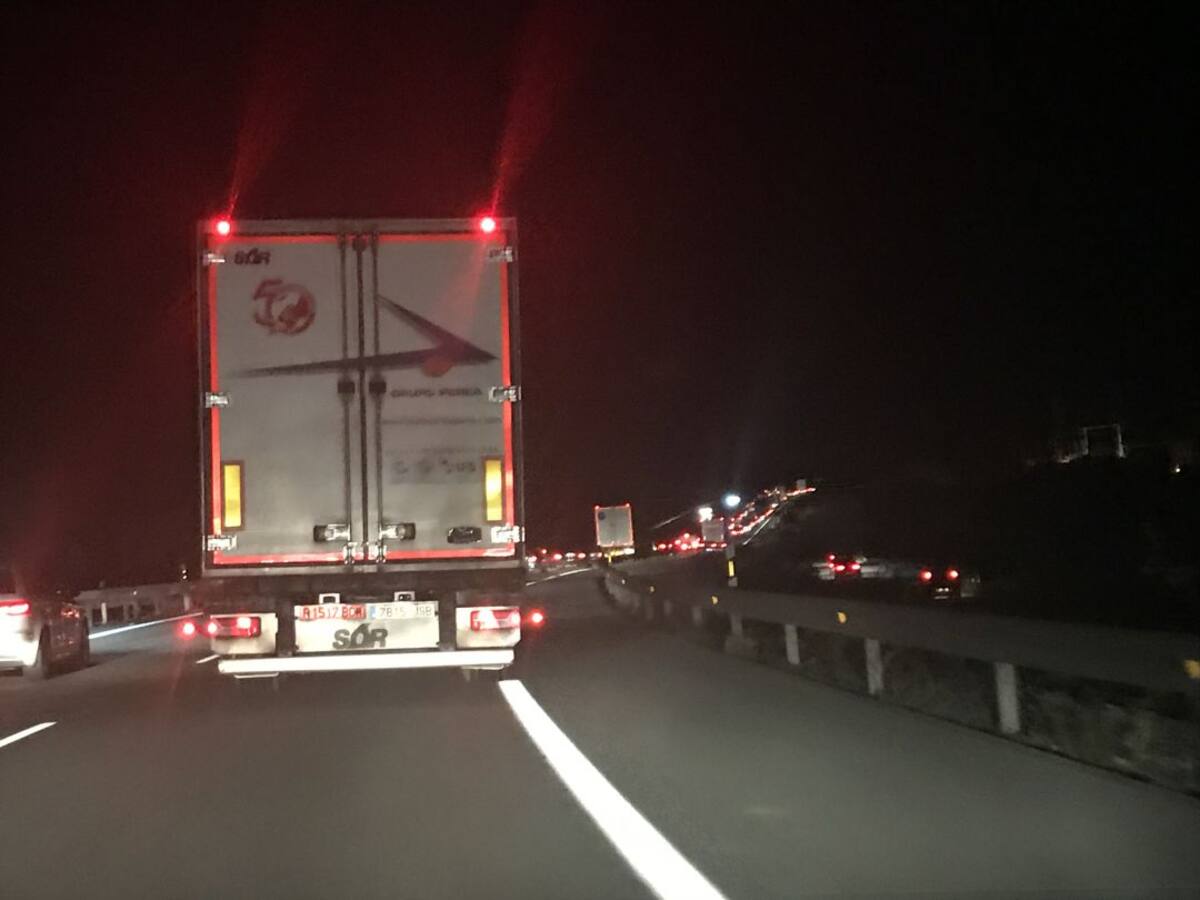 Nuevo accidente en la A-31 a la altura de Petrer