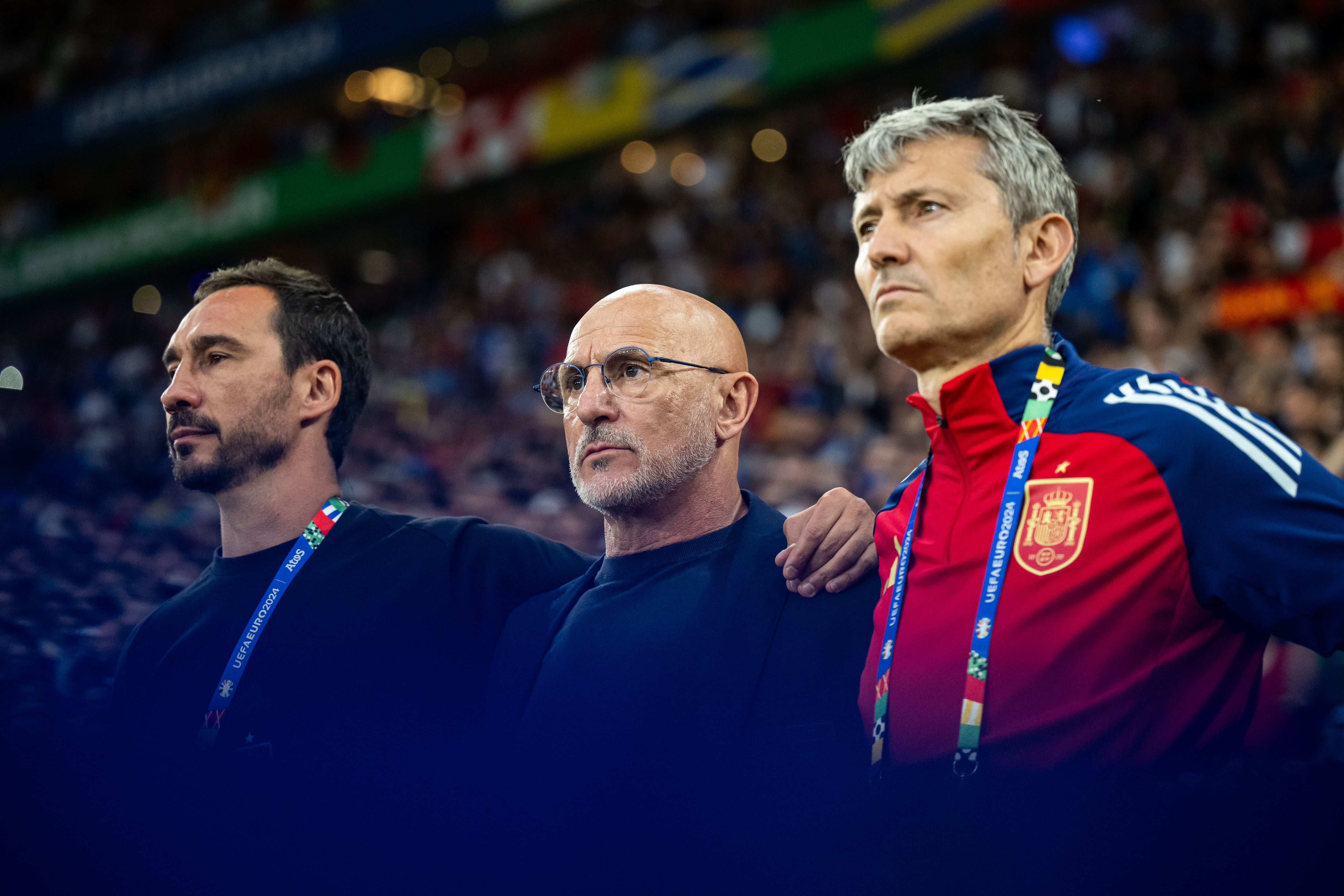 El cuerpo técnico de la Selección Española en la Eurocopa 2024